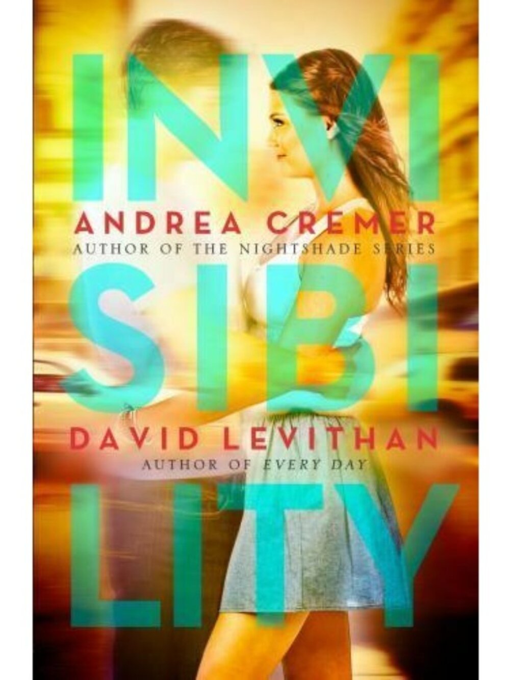 Invisibility – David Levithan & Andrea Cremer (2013) Hardcover YA Fantasy Romanc